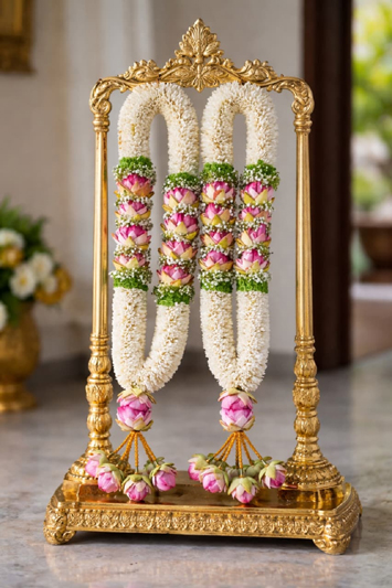 Garland Decorations for Wedding/Marriage/Reception Events - Madurai Decorators
