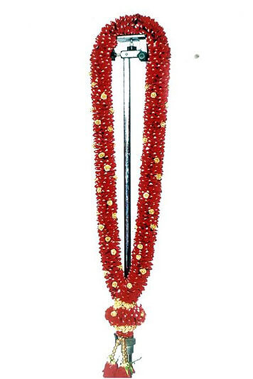Garland Decorations for Wedding/Marriage/Reception Events - Madurai Decorators