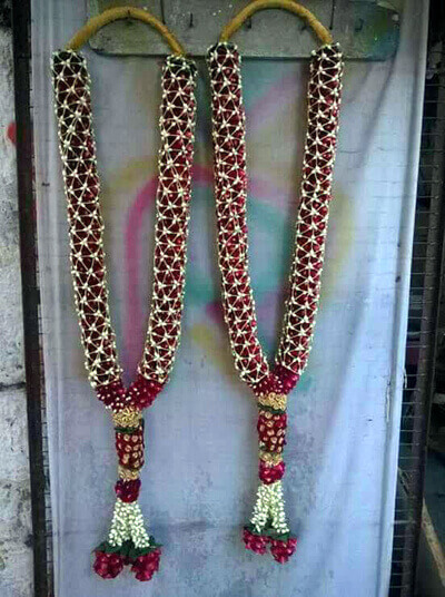 Garland Decorations for Wedding/Marriage/Reception Events - Madurai Decorators
