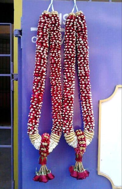 Garland Decorations for Wedding/Marriage/Reception Events - Madurai Decorators