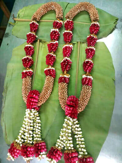 Garland Decorations for Wedding/Marriage/Reception Events - Madurai Decorators