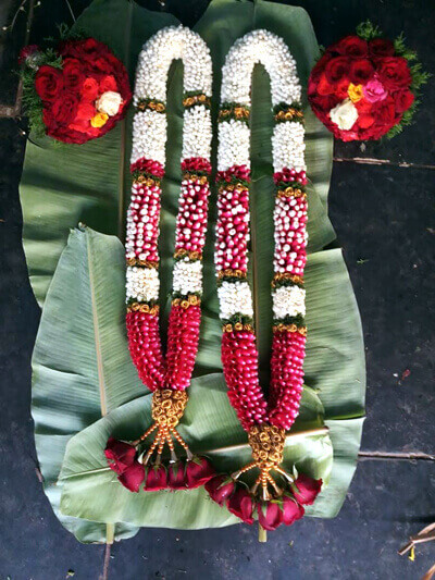 Garland Decorations for Wedding/Marriage/Reception Events - Madurai Decorators