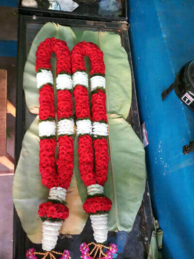 Garland Decorations for Wedding/Marriage/Reception Events - Madurai Decorators
