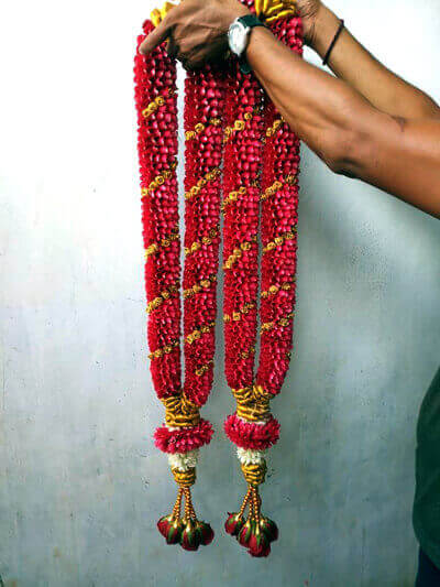 Garland Decorations for Wedding/Marriage/Reception Events - Madurai Decorators