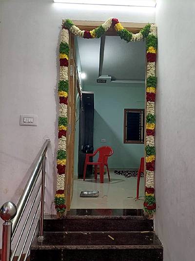 Garland Decorations for Housewarming Event - Madurai Decorators