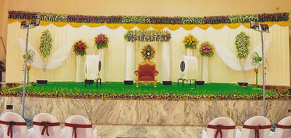 Stage Decoration for Wedding/Marriage/Reception Events - Madurai  Decorators