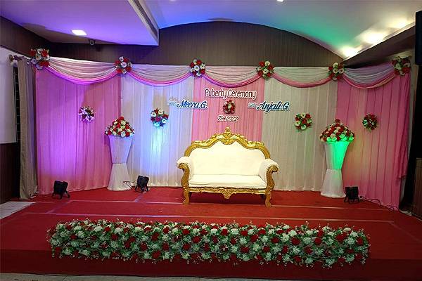 Stage Decoration for Wedding/Marriage/Reception Events - Madurai  Decorators