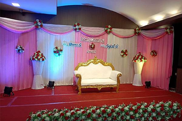 Stage Decoration for Wedding/Marriage/Reception Events - Madurai  Decorators
