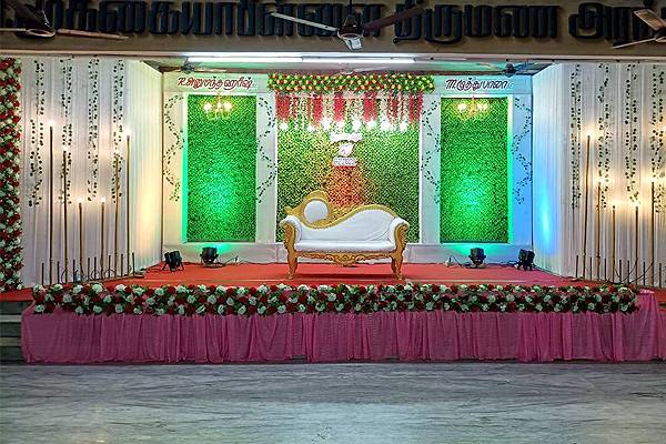 Stage Decoration for Wedding/Marriage/Reception Events - Madurai  Decorators