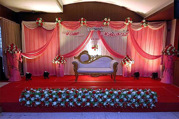 Stage Decoration for Wedding/Marriage/Reception Events - Madurai  Decorators